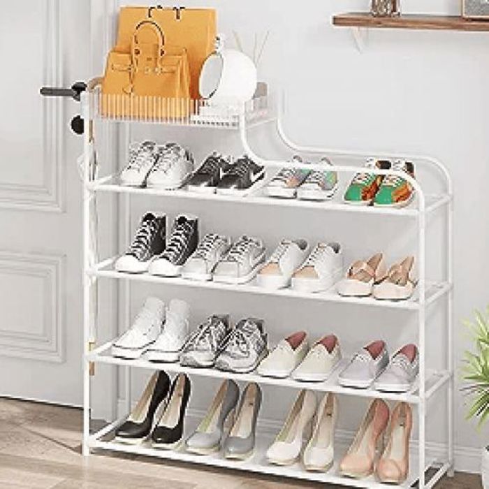 Etagères - GENERIC - Meuble Entrée - Métal - 80x72,5x21 cm - Multifonctionnel