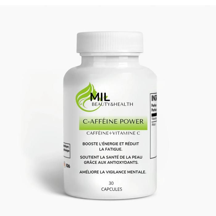 C-Afféine Power- Favorise la vigilance et améliore les performances physiques et mentales.