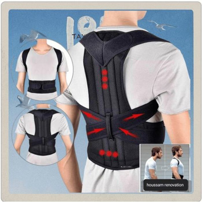 Correcteur magnétique de Posture du dos pour hommes et femmes