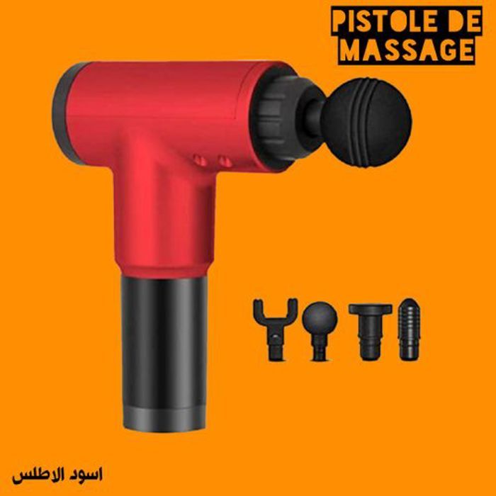 Masseur Musculaire Sans Fil Pistolet De Massage à Vibration 6 Vitesses