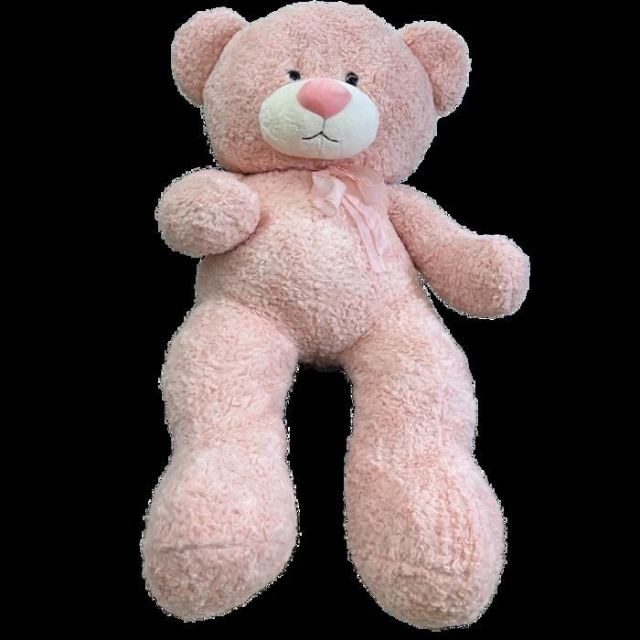 Nounours - La Tendresse - 110 cm - Ultra-doux - Rose - Mixte