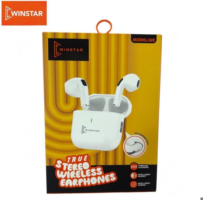 wireless WINSTAR TRUE STEREO EARPHONES MODEL W2