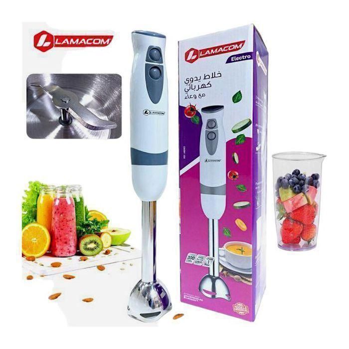 Mixeur électrique Inox 2 vitesse avec bol 600 ml