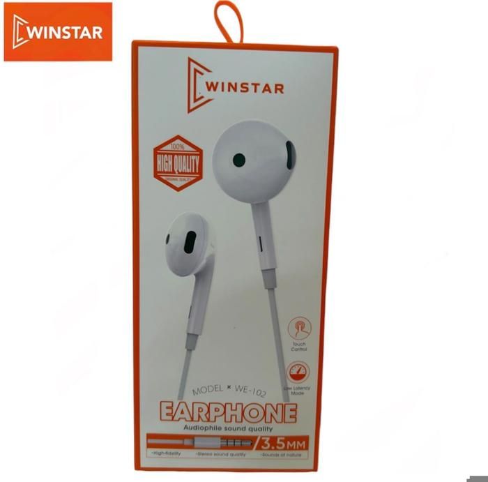 les ecouteurs WINSTAR STEREO SOUND MODEL WE-102