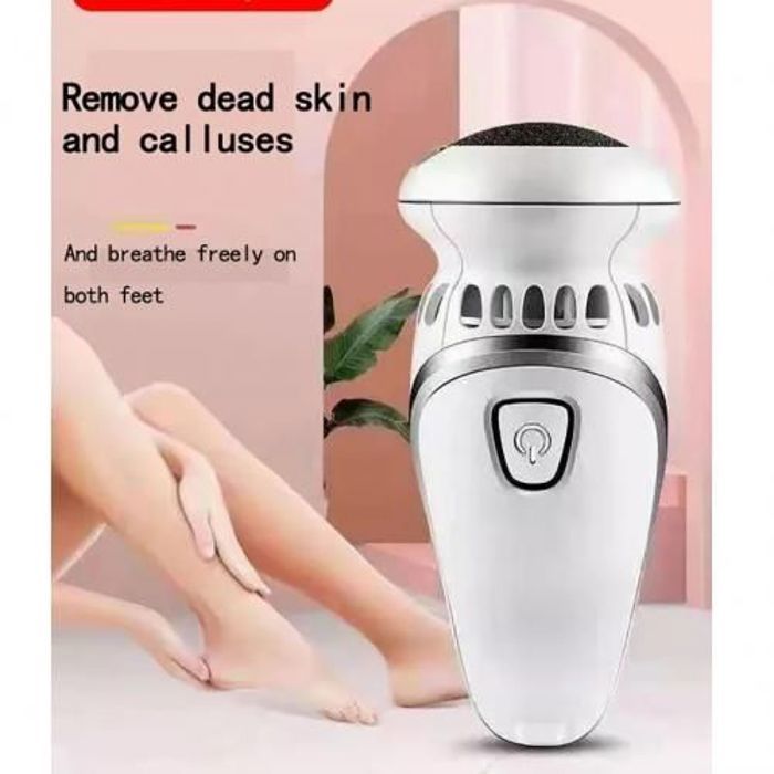 Appareil Anti Callosités - Pédicure - Ergonomique - Aspirateur intégré - Tête nano-abrasion - 2000 tr/min