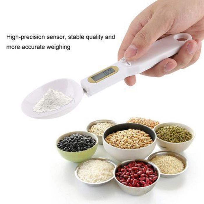 balance de cuisine numérique écran LCD dijital spoon scale