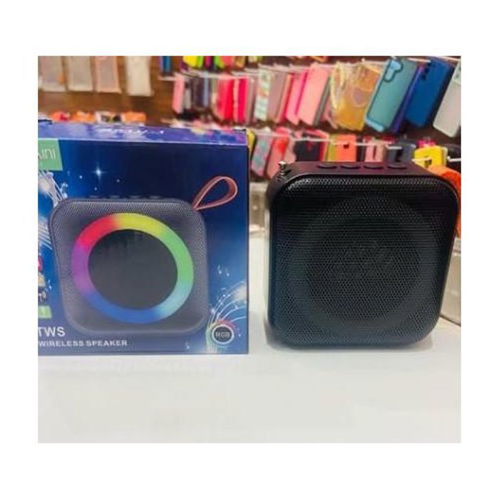 Haut-parleur Bluetooth - Bokaini - S61U-1 - USB - Radio FM - LED RVB