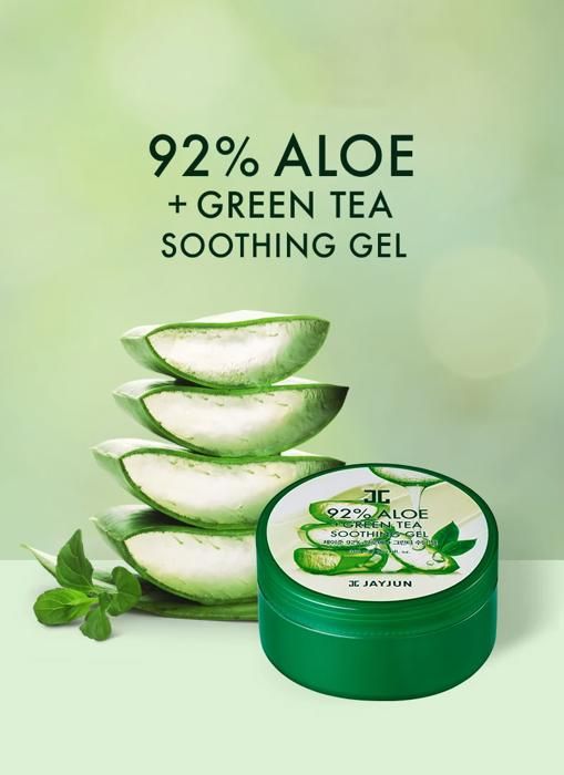 92% Aloe + Green Tea Soothing Gel
