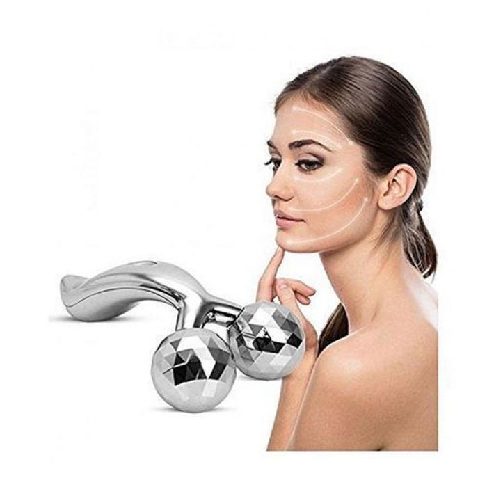 3D Roller Massager Massage Roller 3D pour corps et visage en Platine spa