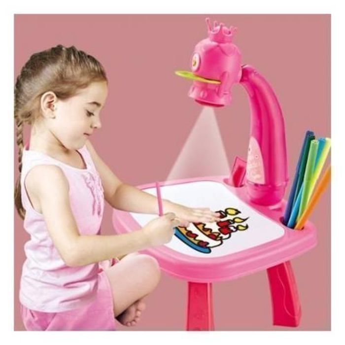 Table de dessin de peinturex artistique pour enfants - Projector painting
