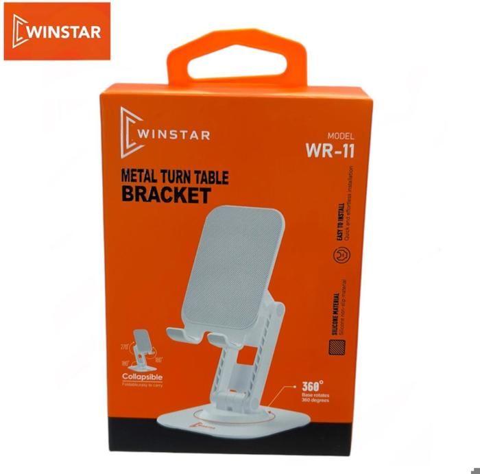 support telephone  METAL TURN TABLE BRACKET 360 degree de rotation WINSTAR MODEL WR-11
