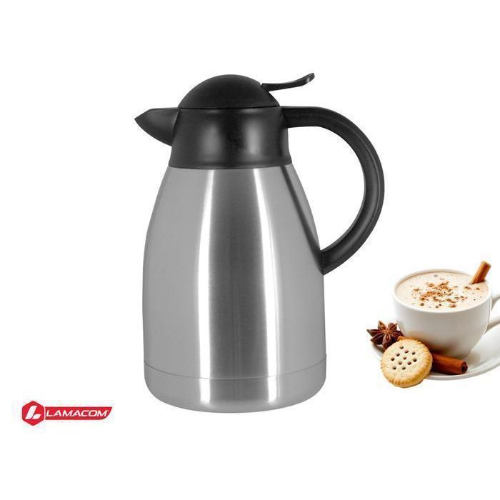 Thermos - Lamacom - 1,5L - Inox - Isotherme - Quick-Press