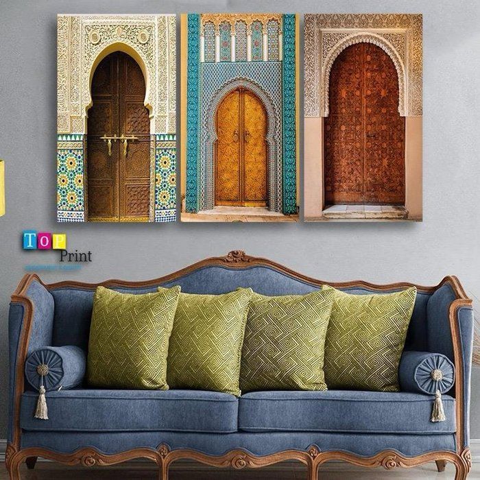 New Style Colection tableau decoratif contient 3 morceaux,