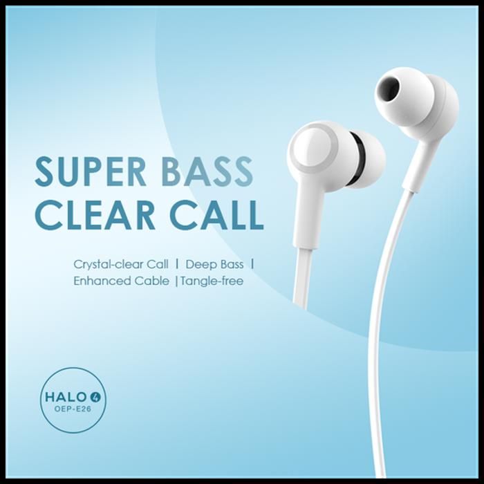 oraimo Halo 4 Écouteurs filaires intra-auriculaires