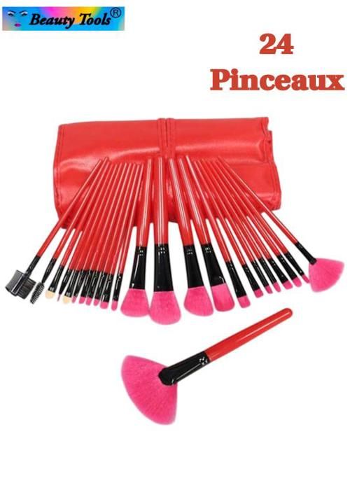 Pinceaux de maquillage .24 Pinceaux Professionel Multi Usage.