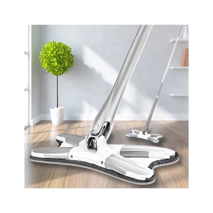 Vadrouille automatique en forme X Balai Serpillière rotative 360 ° type x nettoyage de sol pliable