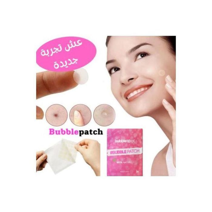 Bubble patch, Blemish Spot 72 Count pour la peau du visage en microcristal