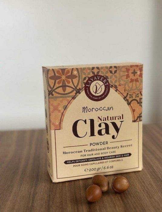 Poudre d'argile - Pure - 200 Gr - 100% naturelle - Vegan - Pour tous types de peau