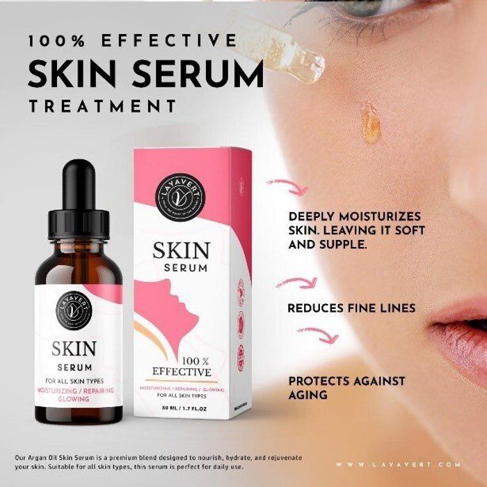 Serum pour peau à huile argan