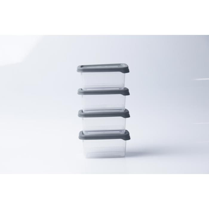 4 Boîtes Hobbylife Rectangulaires Festiva 120 ml