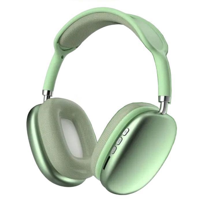 Casque Bluetooth - Non spécifié - Stéréo 5.0 - Micro 360° - 8 heures - Vert
