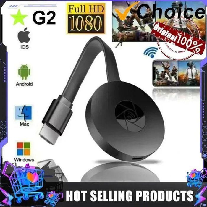 Dongle Miracast Portable,1080P,Nipfor,Display,Anycast,Wifi,HDMI,Compatible pour TV,Android,iOS,Écran Miroir