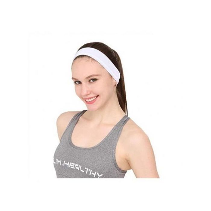 Bandeau de sport - Femme - Doux et extensible - Couleurs vives - Confort optimal