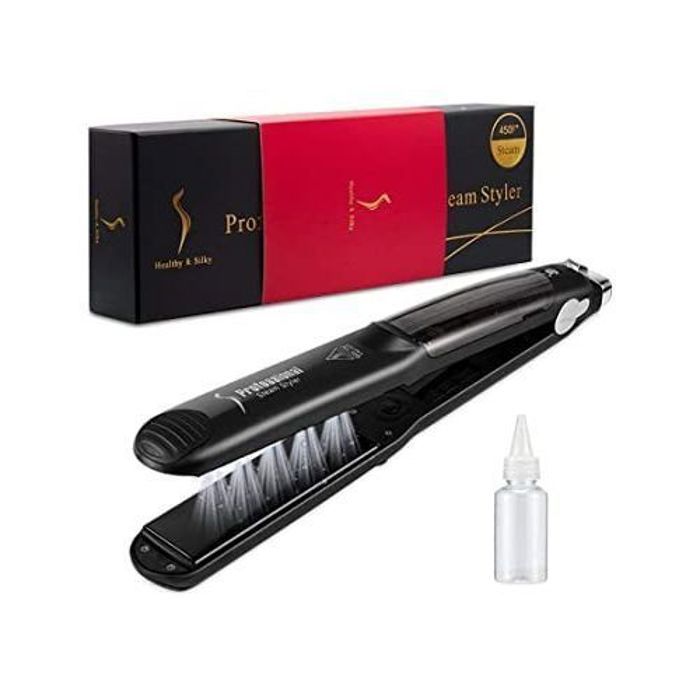 Healthy And Silky Lisseur vapeur cheveux professionnel en céramique