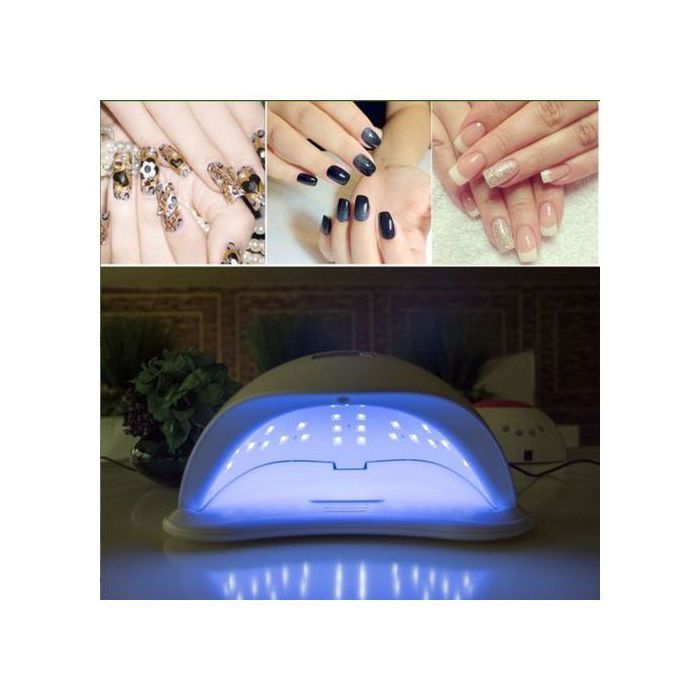 Double lampe LED UV à polymérisation, pour sécher le vernis à ongles gel Multi-Couleur Modèles différentes