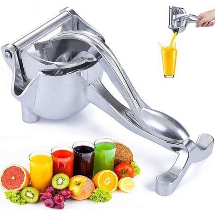 Presse Fruits, manuelle Presse-citron de citron Presse-agrumes - Fabriqué en Alliage d'aluminium.