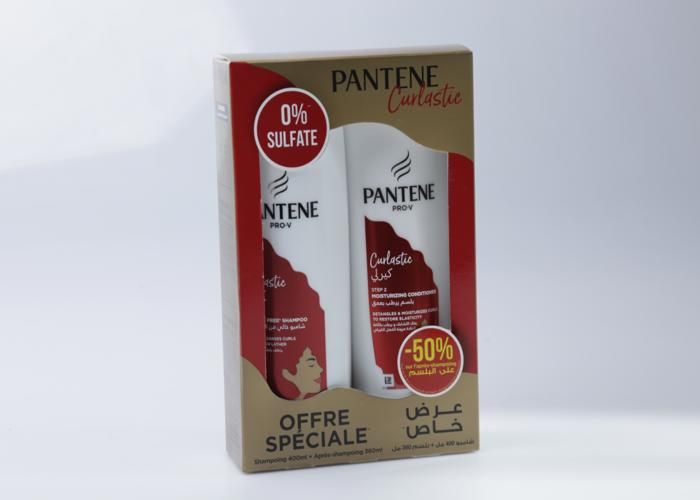 Pantene sans sulfate pack shampooing 400 ml + après-shampooing 360 ml
