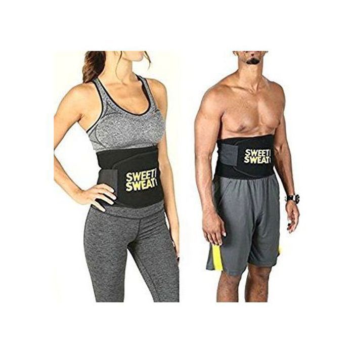 Ceinture de taille - Sweat Trimmer - Noir - Soutien lombaire - Fitness - Taille standard