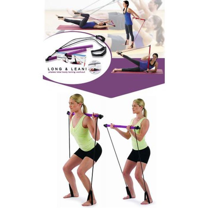 PORTABLE PILATES STUDIO: Appareil De Gymnastique avec DVD de WORKOUT