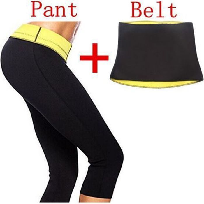 Pack minceur : Short minceur + ceinture de ventre - Multicouleurs