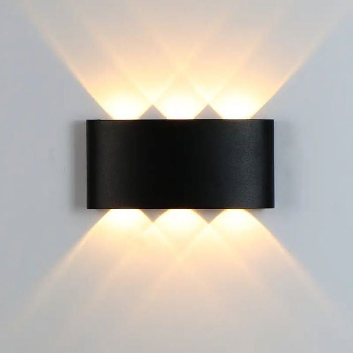 Applique Murale - Moderne - LED 6W - 3000K - Aluminium - Résistante à l'eau IP65