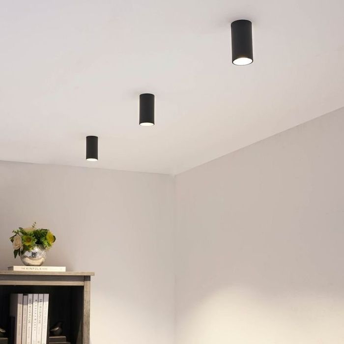 Spot Apparent - Aluminium - GU10 - Design Moderne - Éclairage Intérieur - Non Inclus Ampoule