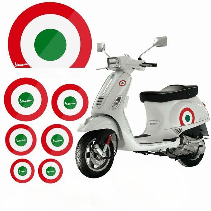 STICKERS VESPA 20CM / 8 CM / 7 CM / 5 CM