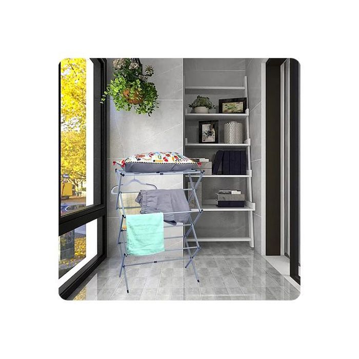 Sèche-linge pliante pour vêtements multifonction, extensible, pliable,