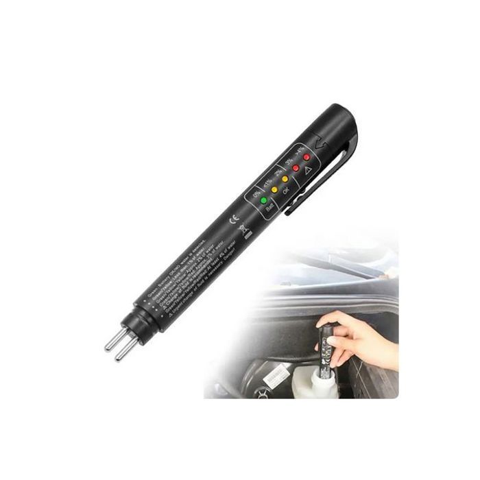 Testeur de liquide de frein - Universel - Stylo numérique - Précision rapide - Compact - Durable