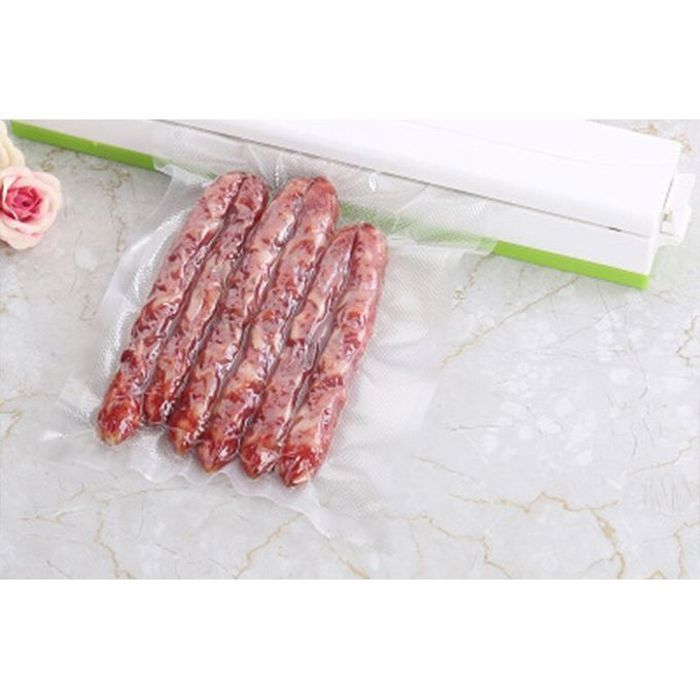 machine de scellage sous vide de nourriture d'emballage alimentaire avec 10 sacs