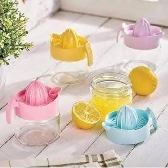 Presse agrume - Non spécifié - 300ml - En verre - Couleurs aléatoires - Design contemporain