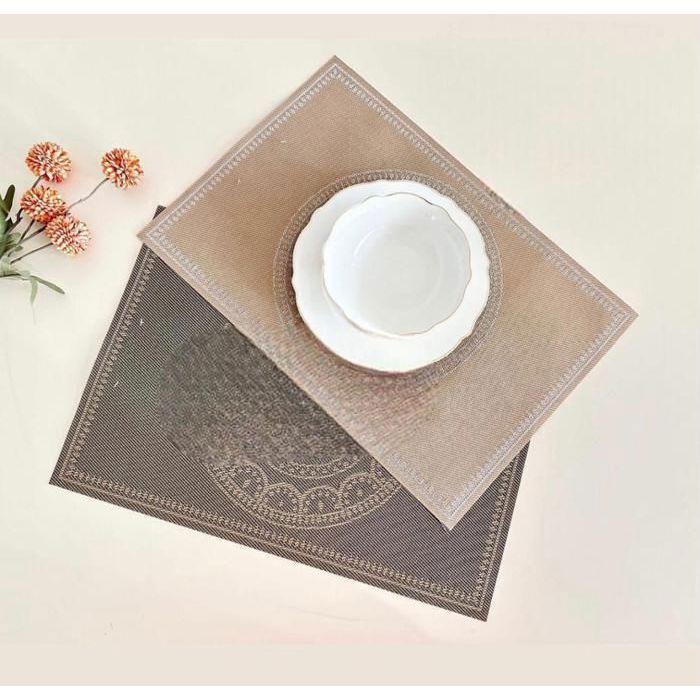 Sets de Table - Non spécifié - Beige - 2 pièces - Anti tache - Lot de 2