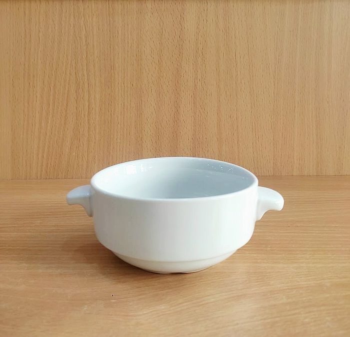 Bol - Porcelaine - 11 cm - Résistant aux rayures - Micro-ondes - Lave-vaisselle