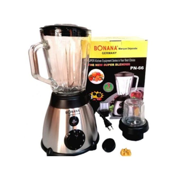 Mixeur Blender - Bonana - 5 Vitesses - 600W - 1,5L - Fonction Ice Crush