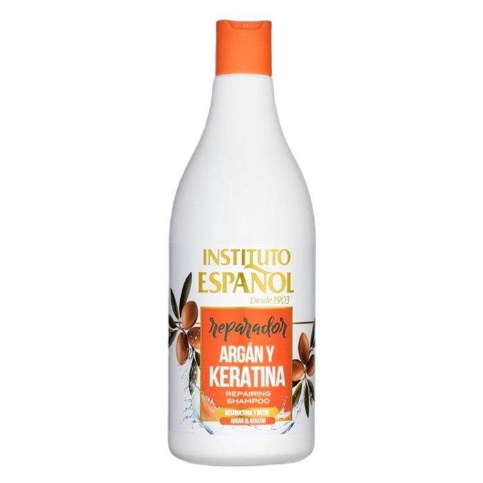 Shampoing Réparateur Instituto Español à l'Argan et Kératine, 750 ml