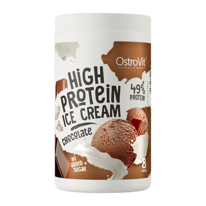 High Protein Ice Cream 400 g  Chocolate - Glace Protéinée Gourmande et Nutritive