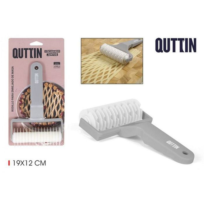 Rouleau à Pâte - ART KITCHEN - BQ-3755 - Plastique léger - Couleur grise - 19 cm de longueur