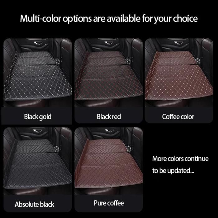 Matelas gonflable - Non spécifié - Siège arrière - Confort optimal - Compatible berlines et SUV - 2 places(Couleur aléatoire)