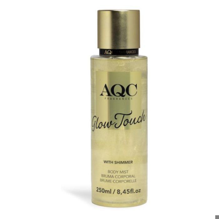 Brume Scintillante - AQC Fragrances - Violet Glitter - 250ml - Hydratante - Éclat Subtil