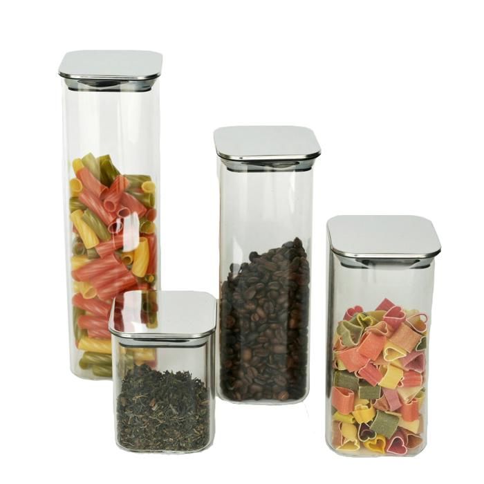 Bocal en Verre avec Couvercle Métal 500 ml 82540